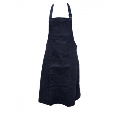 Фартук мастера и парикмахера джинса черный Фартук мастера и парикмахера джинса черный