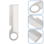 Расческа для бороды DiBiDi металлическая (4866)