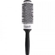 Щетка для волос Tek с серой щетиной Ceramik Antibacteric, круглая