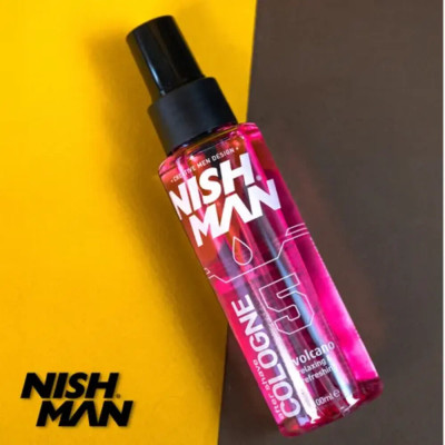 Одеколон-лосьон после бритья NISHMAN 5 VOLCANO 100 мл Одеколон-лосьон после бритья NISHMAN 5 VOLCANO 100 мл