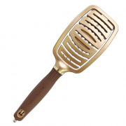 Щетка для волос Olivia Garden EXPERT CARE FLEX Boar Bristles Gold&Brown натуральная щетина