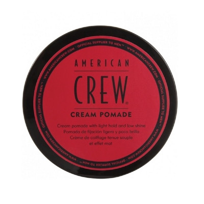 Крем-помада для укладки волос American Crew Cream Pomade 85 гр, лёгкая фиксация Крем-помада для укладки волос American Crew Cream Pomade 85 гр, лёгкая фиксация