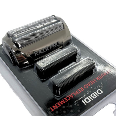 Режущий блок для шейверов и бритвенная сетка для шейверов DiBiDi RAZR PRO Режущий блок для шейверов и бритвенная сетка для шейверов DiBiDi RAZR PRO
