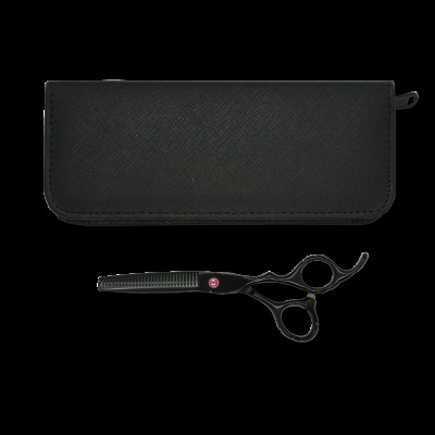 Ножницы парикмахерские черные филировочные 6 дюймов AQW2-630 Ножницы парикмахерские черные филировочные 6 дюймов AQW2-630