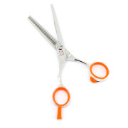 Филировочные парикмахерские Ножницы TAYO ORANGE TS4540L 5,5", 40 зубцов, для левши