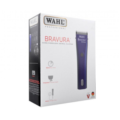 Машинка для стрижки животных Wahl Bravura Lithium 1870-0482 Машинка для стрижки животных Wahl Bravura Lithium 1870-0482