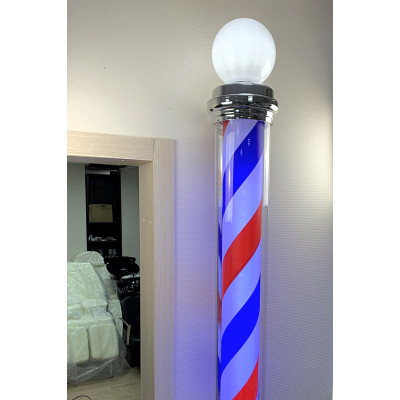 Барбер пол фонарь для барбершопа Barber pole 155 см LP1502 Барбер пол фонарь для барбершопа Barber pole 155 см LP1502