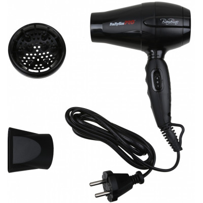 Дорожный фен BaByliss PRO BamBino BAB5510E 1200W Дорожный фен BaByliss PRO BamBino BAB5510E 1200W