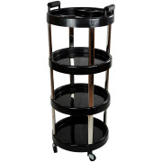 Парикмахерская тележка круглая JX-01