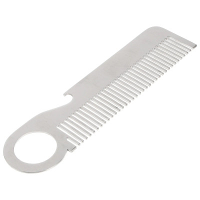 Расческа для бороды DiBiDi металлическая (4866) Расческа для бороды DiBiDi металлическая (4866)