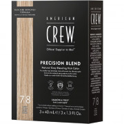 Камуфляж для седых волос 7/8 American Crew Precision Blend Light 3*40 мл, блонд