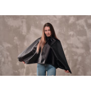 Пеньюар Оксфорд короткий черный