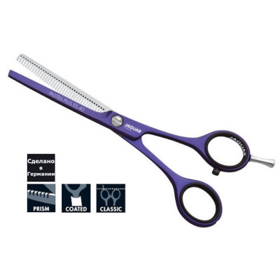 Филировочные парикмахерские ножницы Jaguar Pastell Plus ES 40 Viola 5"(13cm)WL (3053-1) Филировочные парикмахерские ножницы Jaguar Pastell Plus ES 40 Viola 5"(13cm)WL (3053-1)