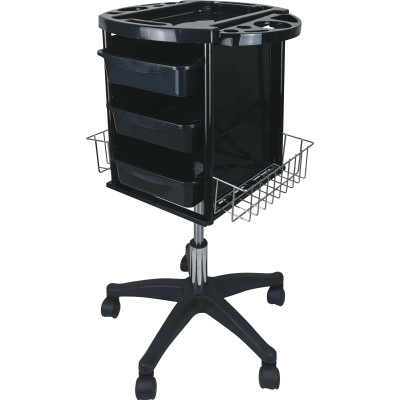 Парикмахерская тележка C6, с боковыми корзинами Парикмахерская тележка C6, с боковыми корзинами