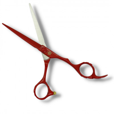 Ножницы парикмахерские разноцветные 6 дюймов асимметричные YF3-55 Ножницы парикмахерские разноцветные 6 дюймов асимметричные YF3-55