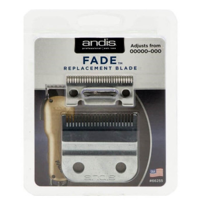 Нож Andis Fade Blade 66255 для машинок моделей US-1 Fade, LCL USPro Li, Envy Li, 0,2-0,5 мм Нож Andis Fade Blade 66255 для машинок моделей US-1 Fade, LCL USPro Li, Envy Li, 0,2-0,5 мм