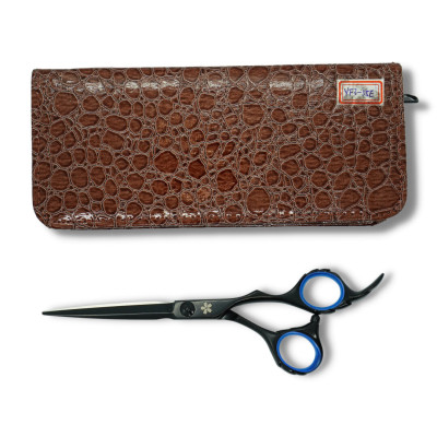 Ножницы парикмахерские разноцветные 6 дюймов асимметричные YF3-55 Ножницы парикмахерские разноцветные 6 дюймов асимметричные YF3-55