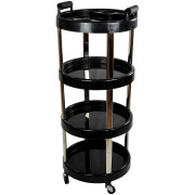 Парикмахерская тележка круглая JX-01