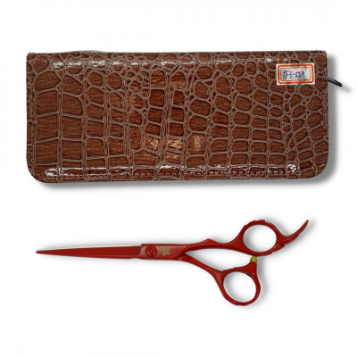 Ножницы парикмахерские разноцветные 6 дюймов асимметричные YF3-55 Ножницы парикмахерские разноцветные 6 дюймов асимметричные YF3-55