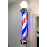 Барбер пол фонарь для барбершопа Barber pole 120 см LP1202
