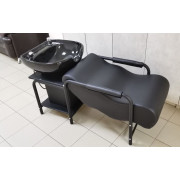 Парикмахерская мойка с креслом 9628 с керамической раковиной