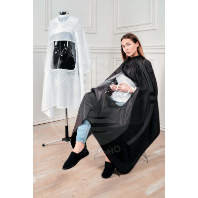 Пеньюар Оксфорд черный с окошком для смартфона Пеньюар Оксфорд черный с окошком для смартфона