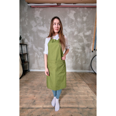 Фартук мастера и парикмахера ТиСи хаки Фартук мастера и парикмахера ТиСи хаки