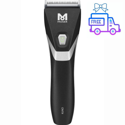 Машинка для стрижки MOSER Clipper KUNO 1887-0050 с магнитными насадками черная black Машинка для стрижки MOSER Clipper KUNO 1887-0050 с магнитными насадками черная black