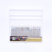 Набор алмазных насадок для маникюрного-педикюрного аппарата (фрезера) Diamond Drill Bit Set