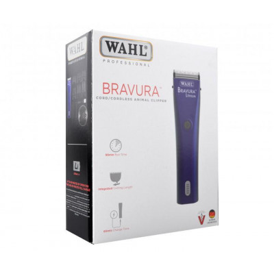 Машинка для стрижки животных Wahl Bravura Lithium 1870-0482 Машинка для стрижки животных Wahl Bravura Lithium 1870-0482