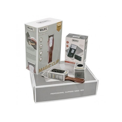 Набор для стрижки Wahl Combo 3615-0473 Magic Clip & Travel Shaver машинка, триммер и щетки для фейда Набор для стрижки Wahl Combo 3615-0473 Magic Clip & Travel Shaver машинка, триммер и щетки для фейда