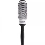 Щетка для волос Tek с серой щетиной Ceramik Antibacteric, круглая