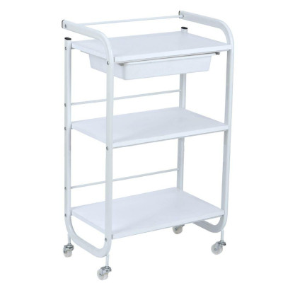 Тележка-столик косметолога 928-A с выдвижным ящиком Тележка-столик косметолога 928-A с выдвижным ящиком
