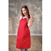 Фартук мастера и парикмахера Медея красный