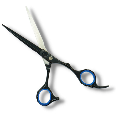 Ножницы парикмахерские разноцветные 6 дюймов асимметричные YF3-55 Ножницы парикмахерские разноцветные 6 дюймов асимметричные YF3-55