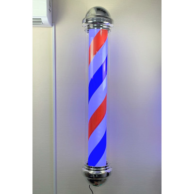 Барбер пол фонарь для барбершопа Barber pole 125 см LP120 Барбер пол фонарь для барбершопа Barber pole 125 см LP120